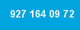 927 164 09 72 927 164 09 72